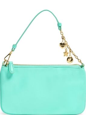 Stoney Clover Lane Lagoon Wristlet with Gold Charm Accents